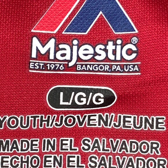 Los Angeles Angels 2015 MLB Youth Lg. Cool Base Red NOS T-Shirt - Picture 3 of 6